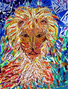 Огнегривый лев